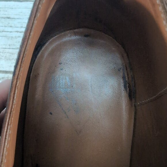 John Fluevog Dark Brown Leather Lace Up Oxford Derby Shoes Men Size 10.5 - Picture 4 of 10